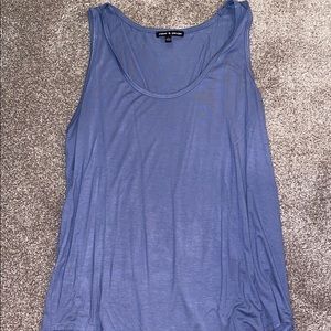Cable & Gauge Soft Blue Tank Top